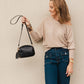 Jacinta Woven Crossbody Bag - Louenhide