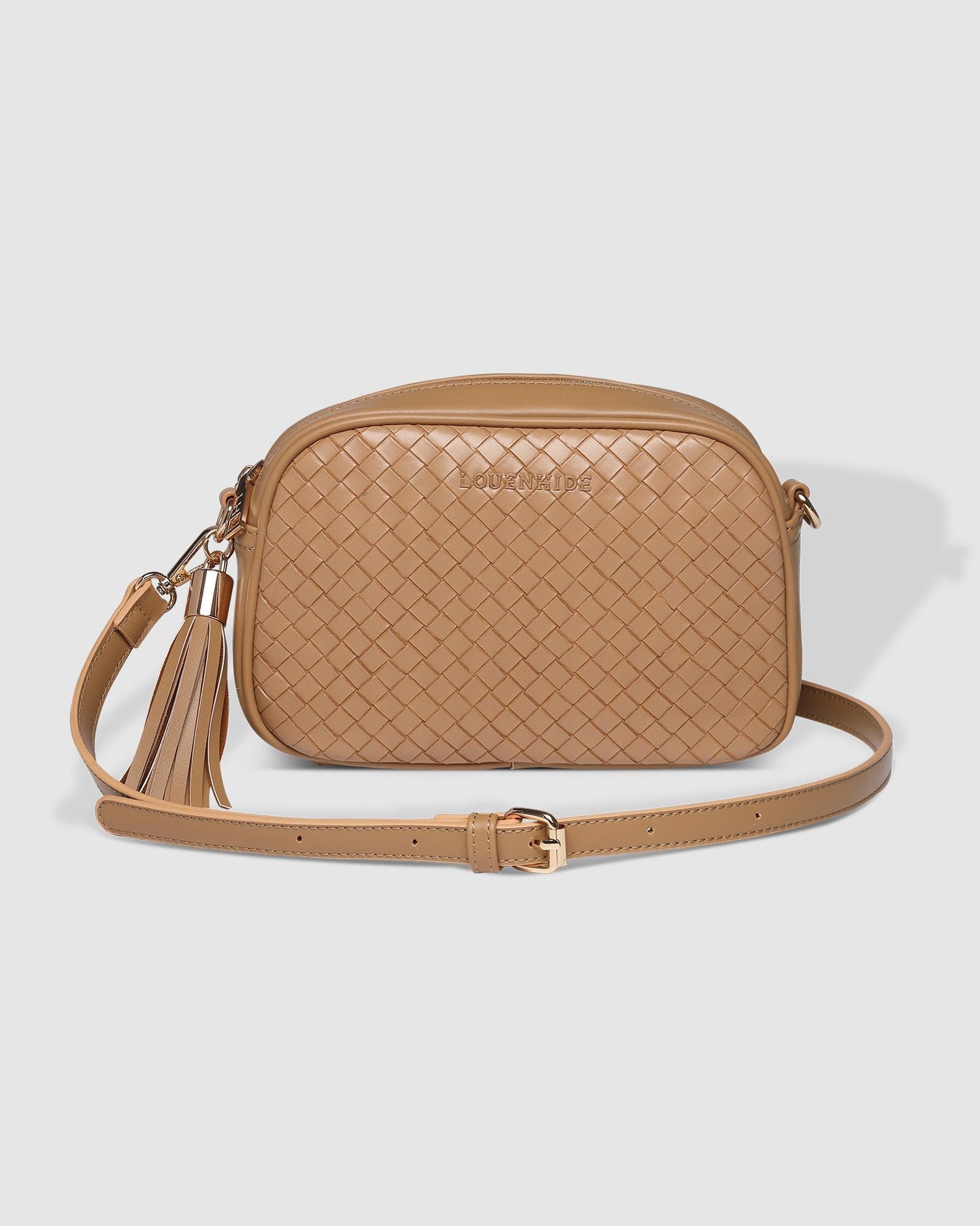 Jacinta Woven Crossbody Bag - Louenhide