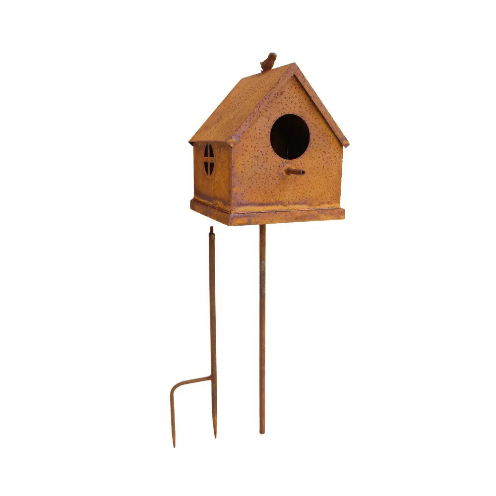 Bird House Stake