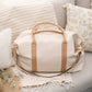 Alexis Stripe Weekender Travel Bag