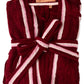 Ruby Rose Stripe Bamboo Terry Bath Robe