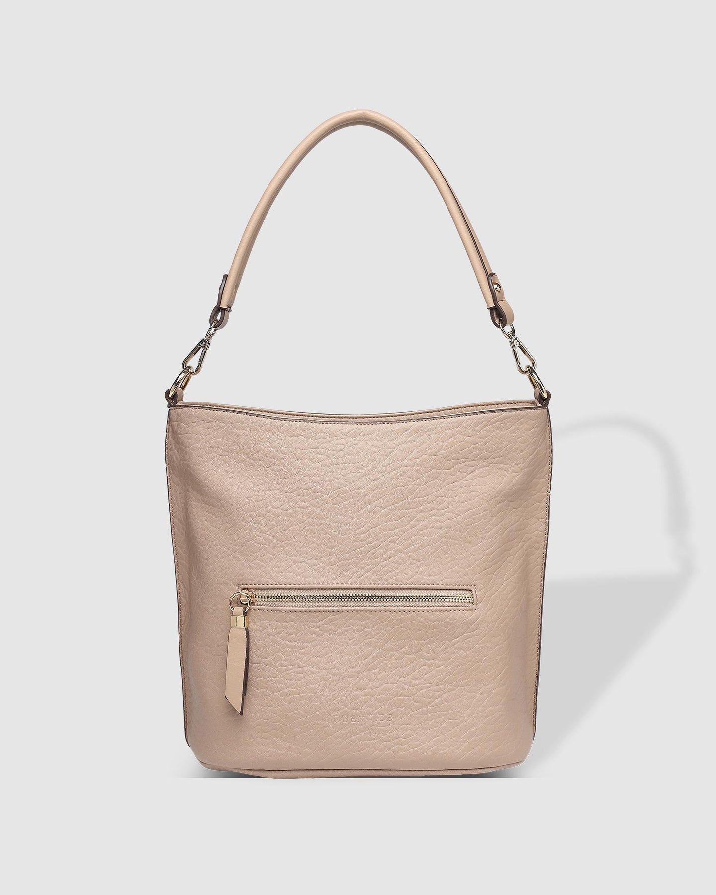 Juno Handbag With Logo Strap - Louenhide