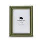 Rib Olive Green Photo Frame 5x7