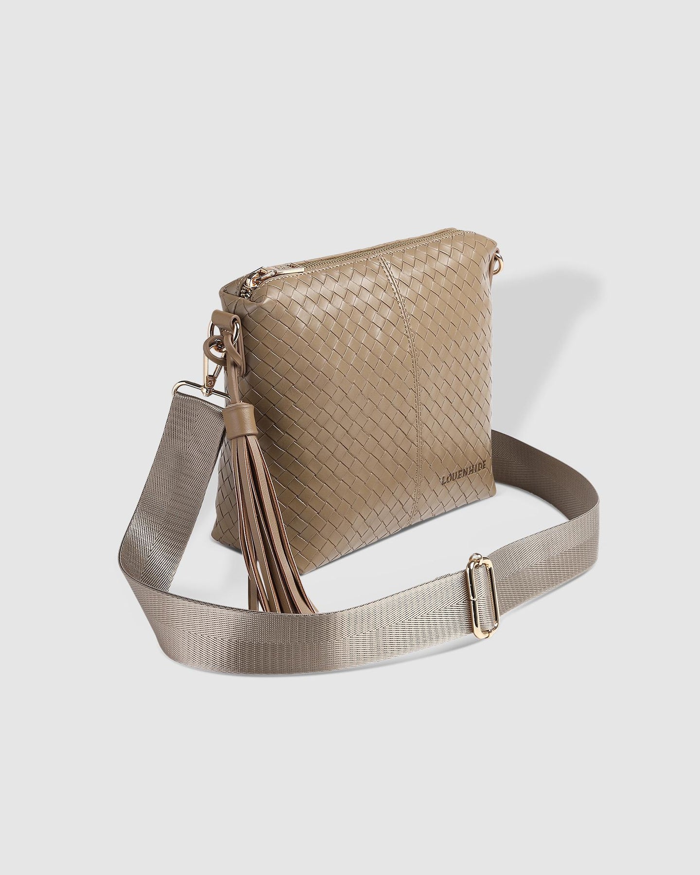 Kasey Woven Crossbody Bag- Louenhide