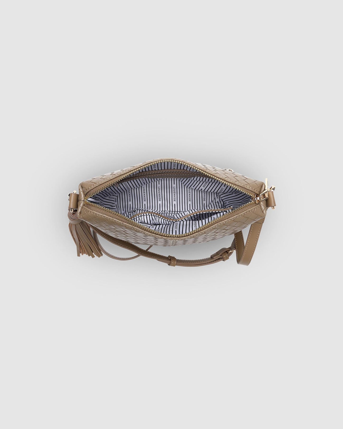 Kasey Woven Crossbody Bag- Louenhide