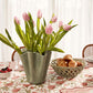 Lattice Woven Ceramic Green Bowl