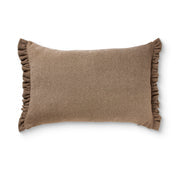 Willa Truffle Frill Cushion 40x60cm