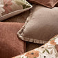 Margot Truffle Fringe Cushion 50cm