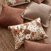 Margot Truffle Fringe Cushion 50cm