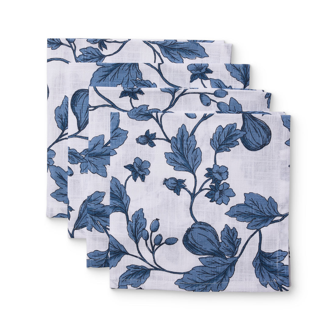 Morgan Dark Blue Napkin Set/4