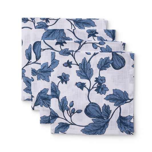 Morgan Dark Blue Napkin Set/4