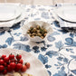 Morgan Dark Blue Tablecloth 150 x 230cm