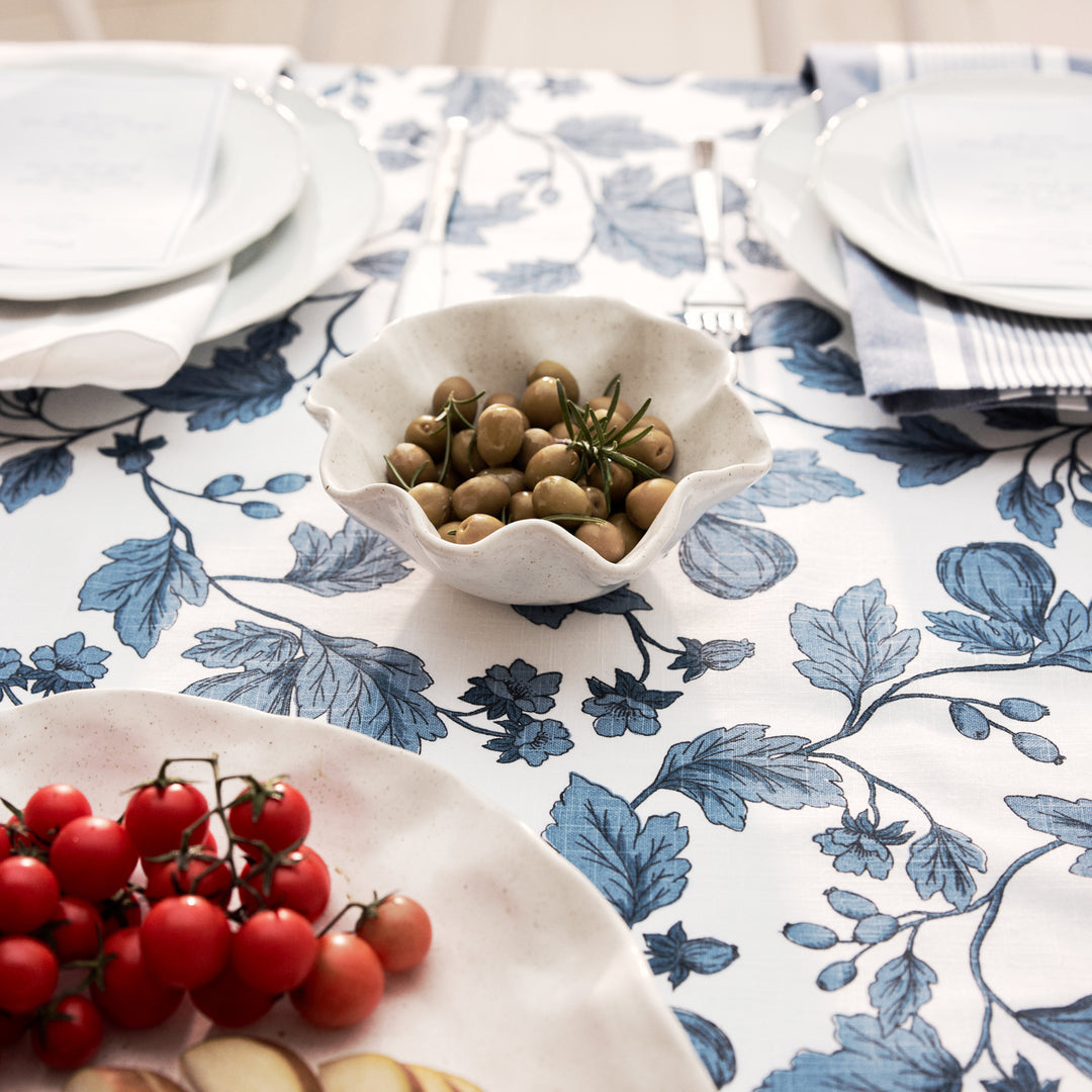 Morgan Dark Blue Tablecloth 150 x 230cm