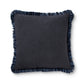Margot Navy Fringe Cushion