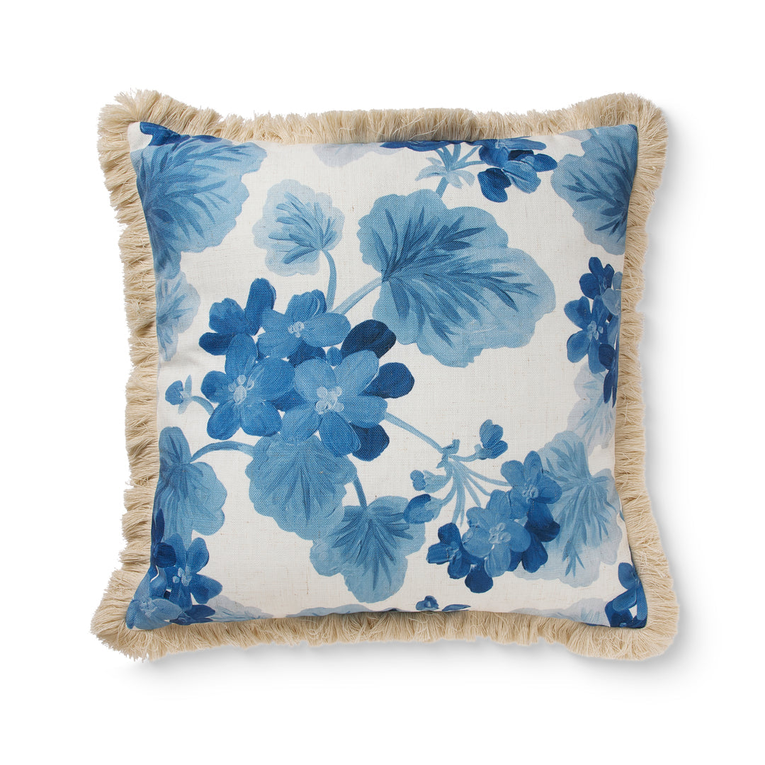 Geranium Blue Cushion