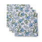 Georgia Blue/Green Napkin Set/4