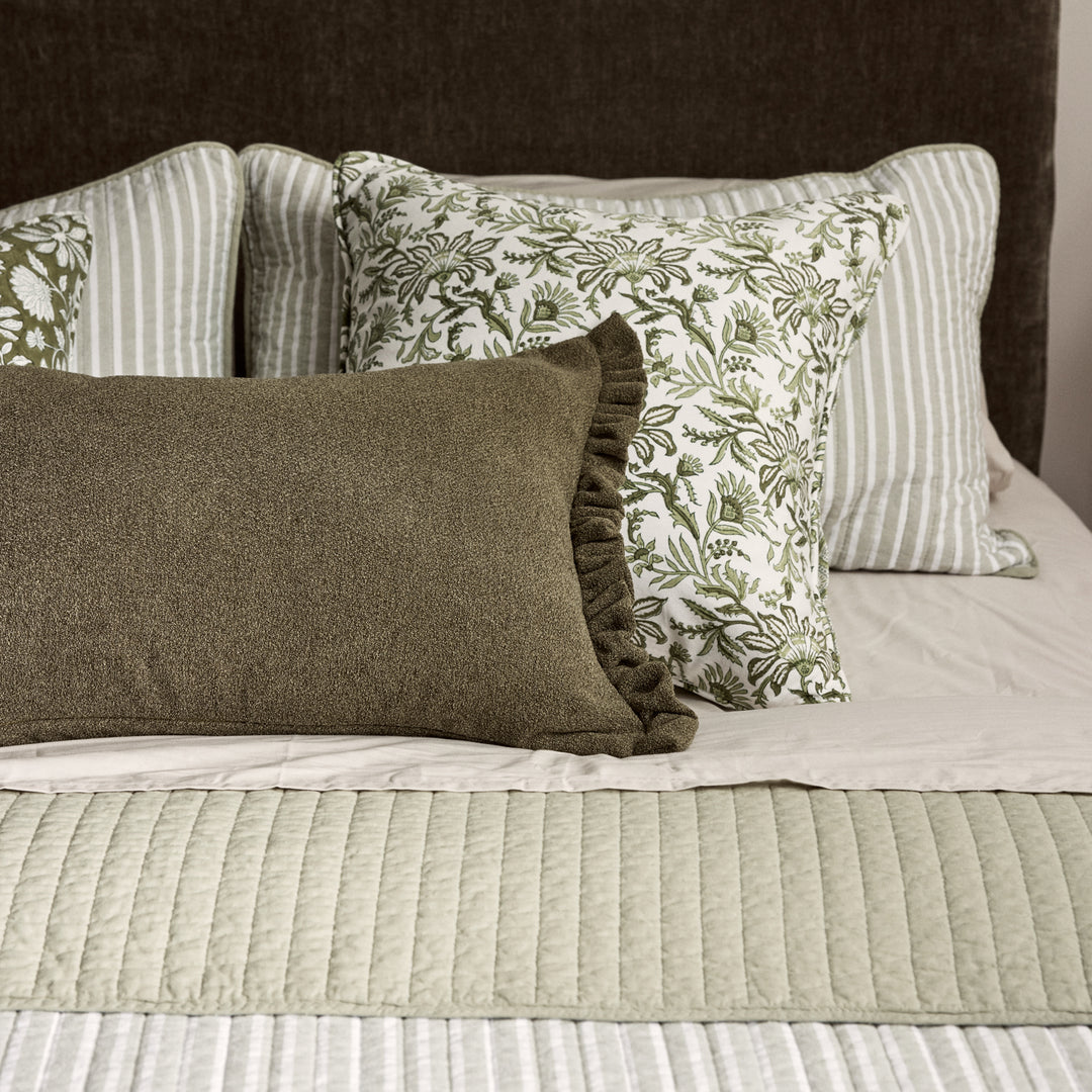 Willa Basil Frill Cushion