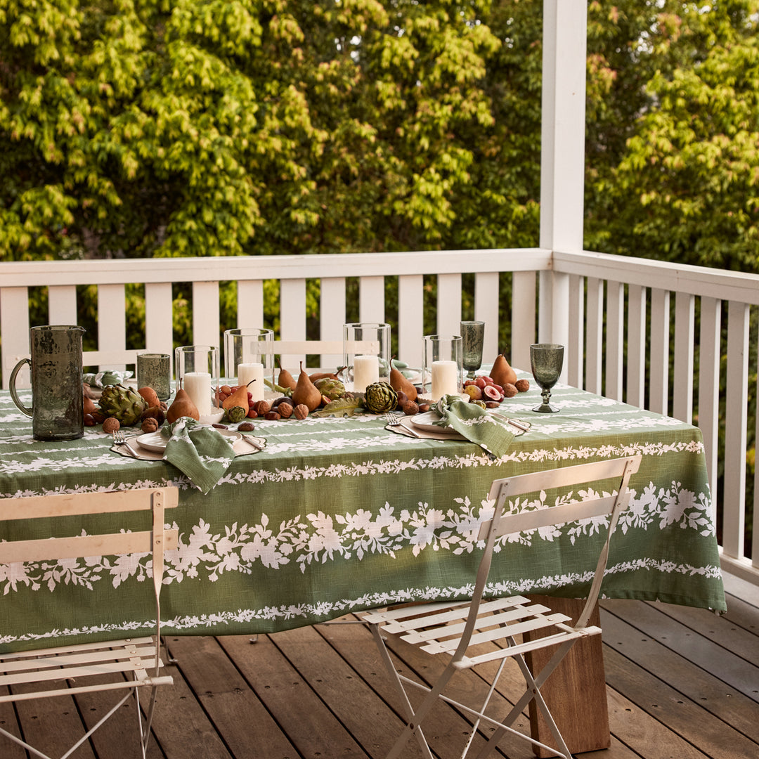Emerson Green Tablecloth 150x350cm
