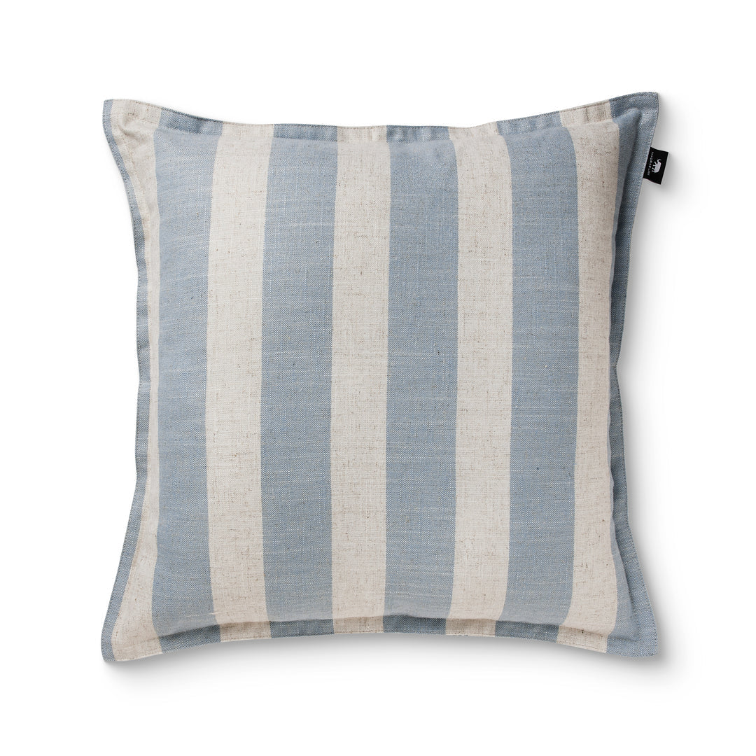 Rye Sky Blue Stripe Cushion 50cm