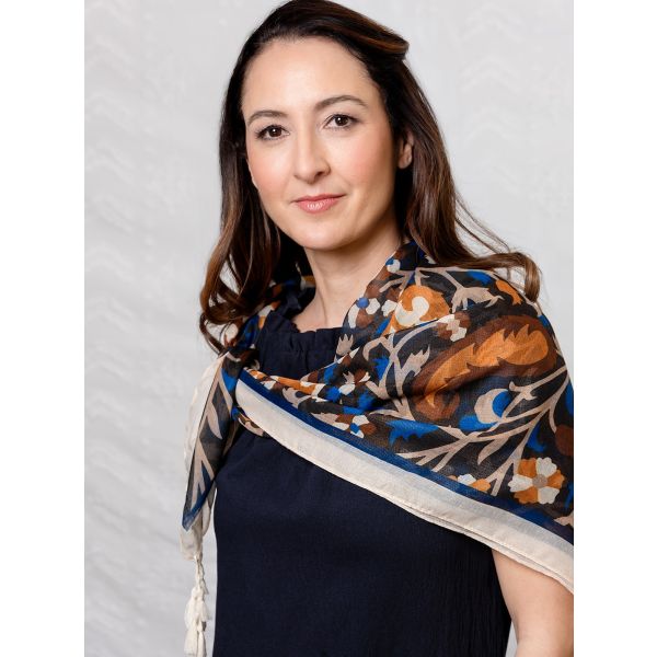 Lucy Scarf Blue