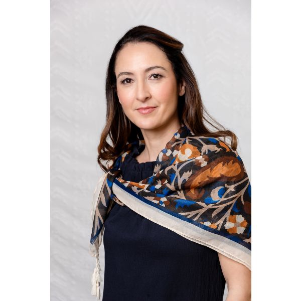 Lucy Scarf Blue