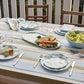 Fairhaven Blue/Green Tablecloth 150x350cm