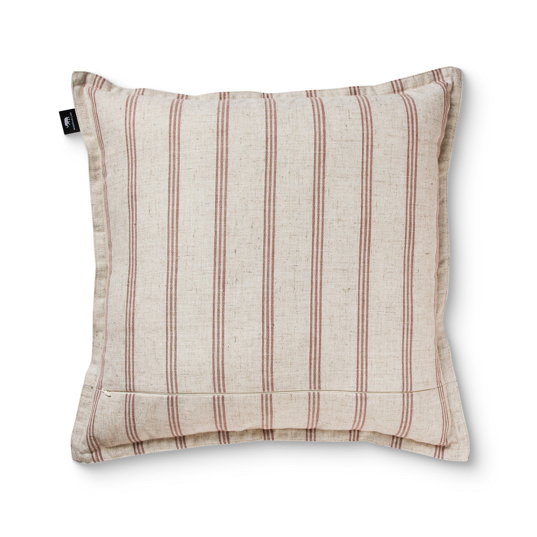 Rye Rosewood Stripe Cushion 50cm