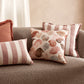 Rye Rosewood Stripe Cushion 50cm