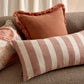 Rye Rosewood Stripe Cushion