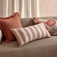 Rye Rosewood Stripe Cushion