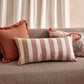 Rye Rosewood Stripe Cushion