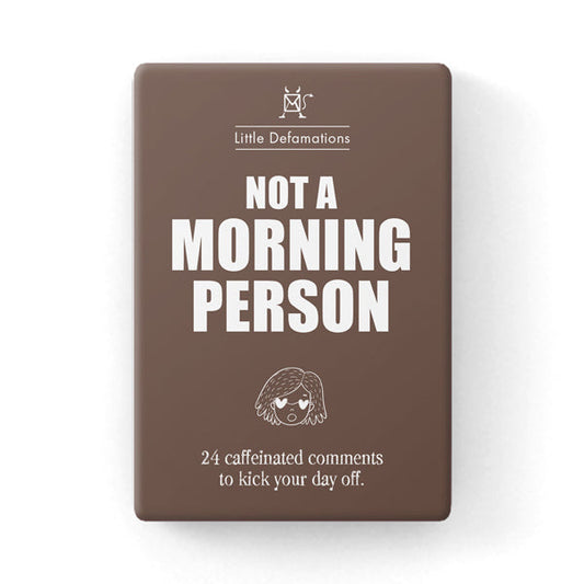 Not A Morning Person Cards