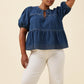 Preston Tie Top