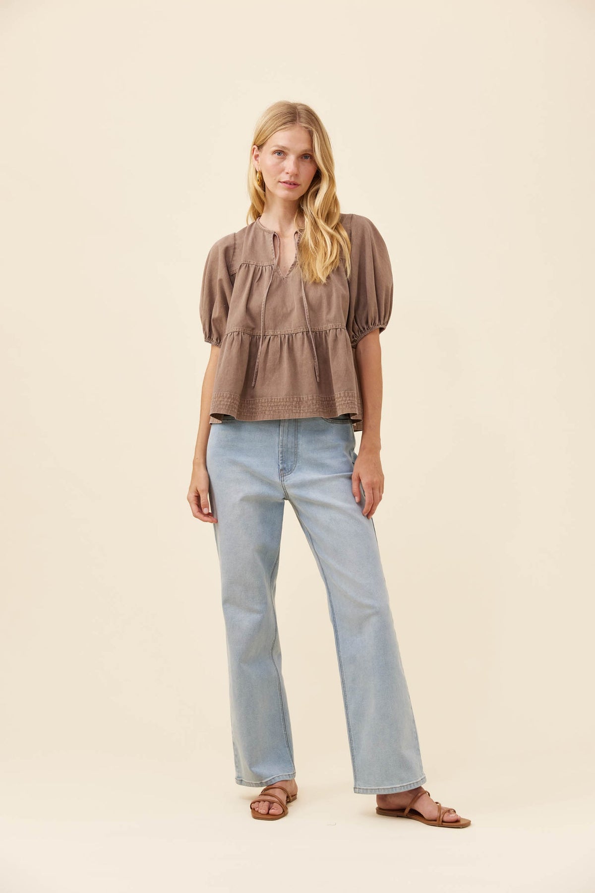 Preston Tie Top