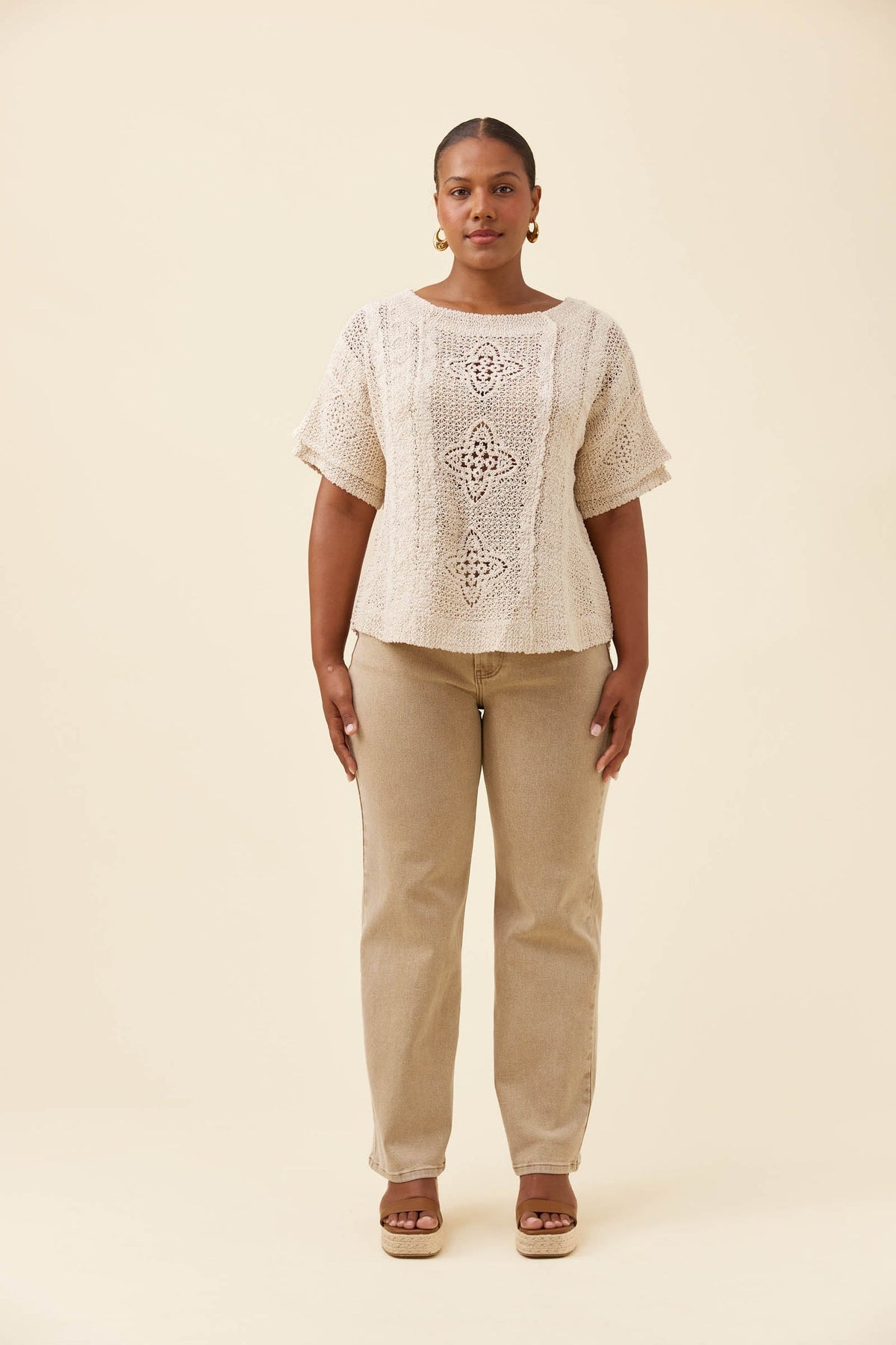 Maggie Crochet Top