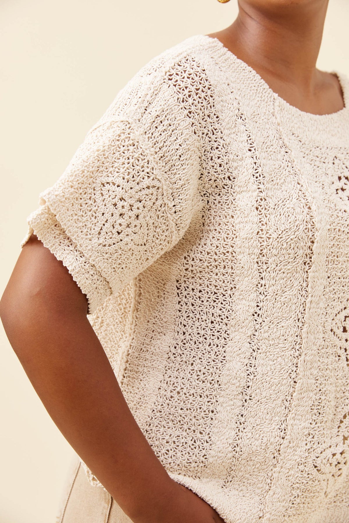Maggie Crochet Top