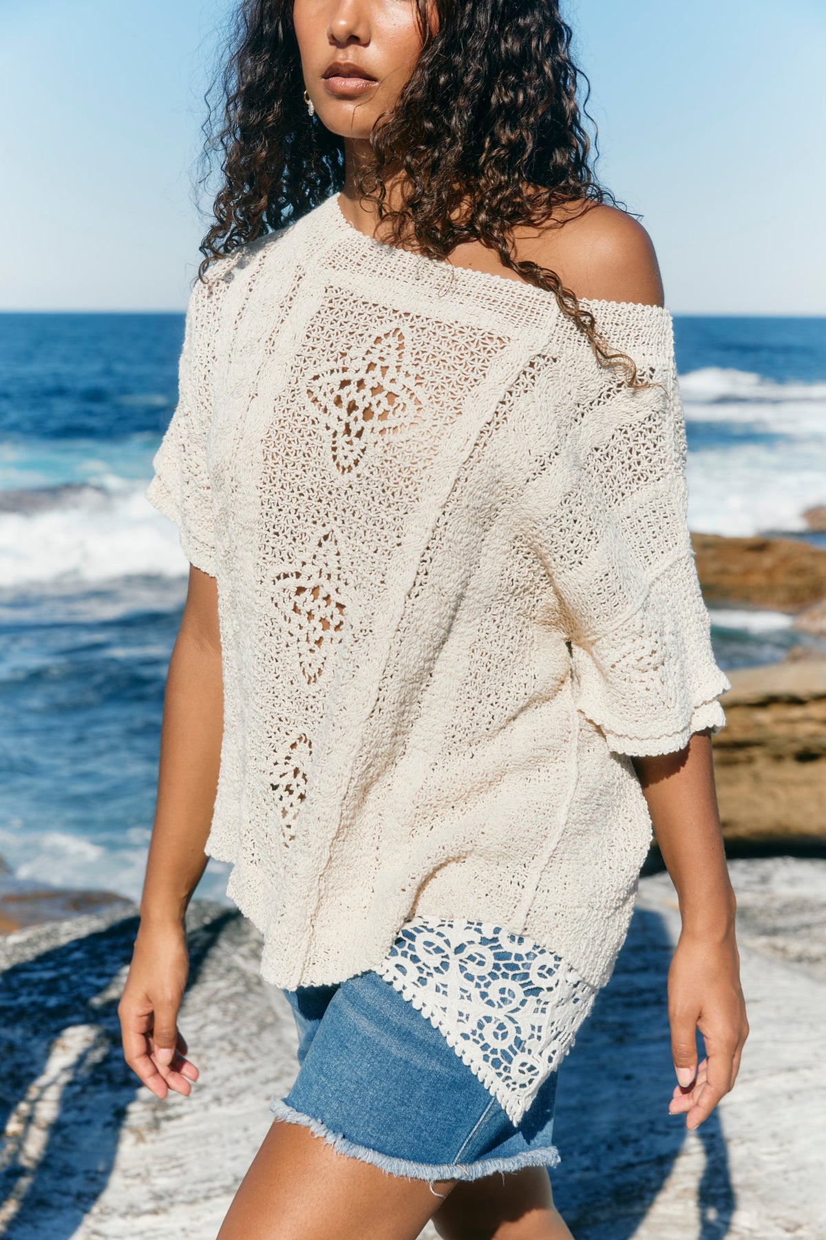 Maggie Crochet Top