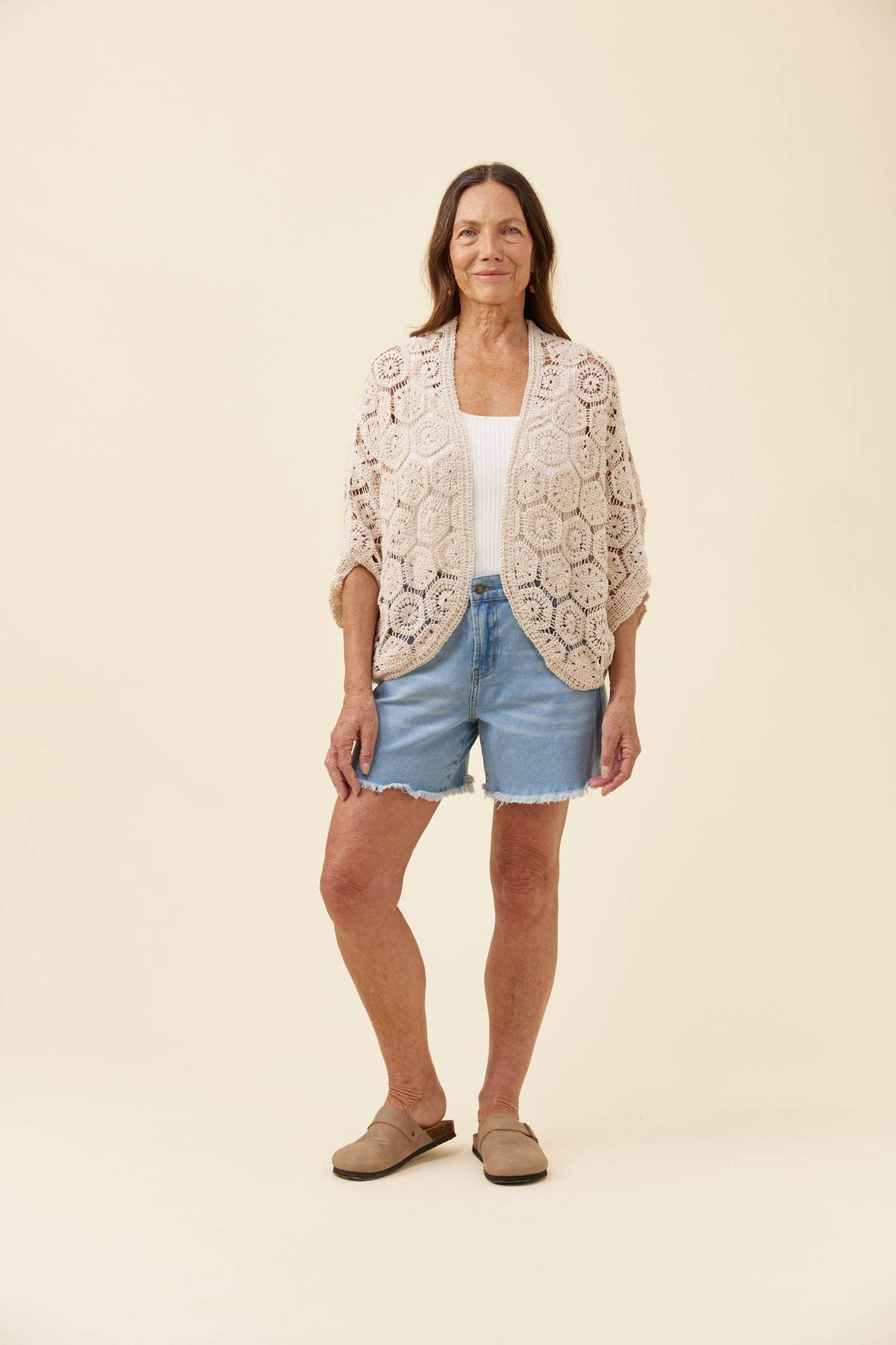 Maggie Crochet Cape