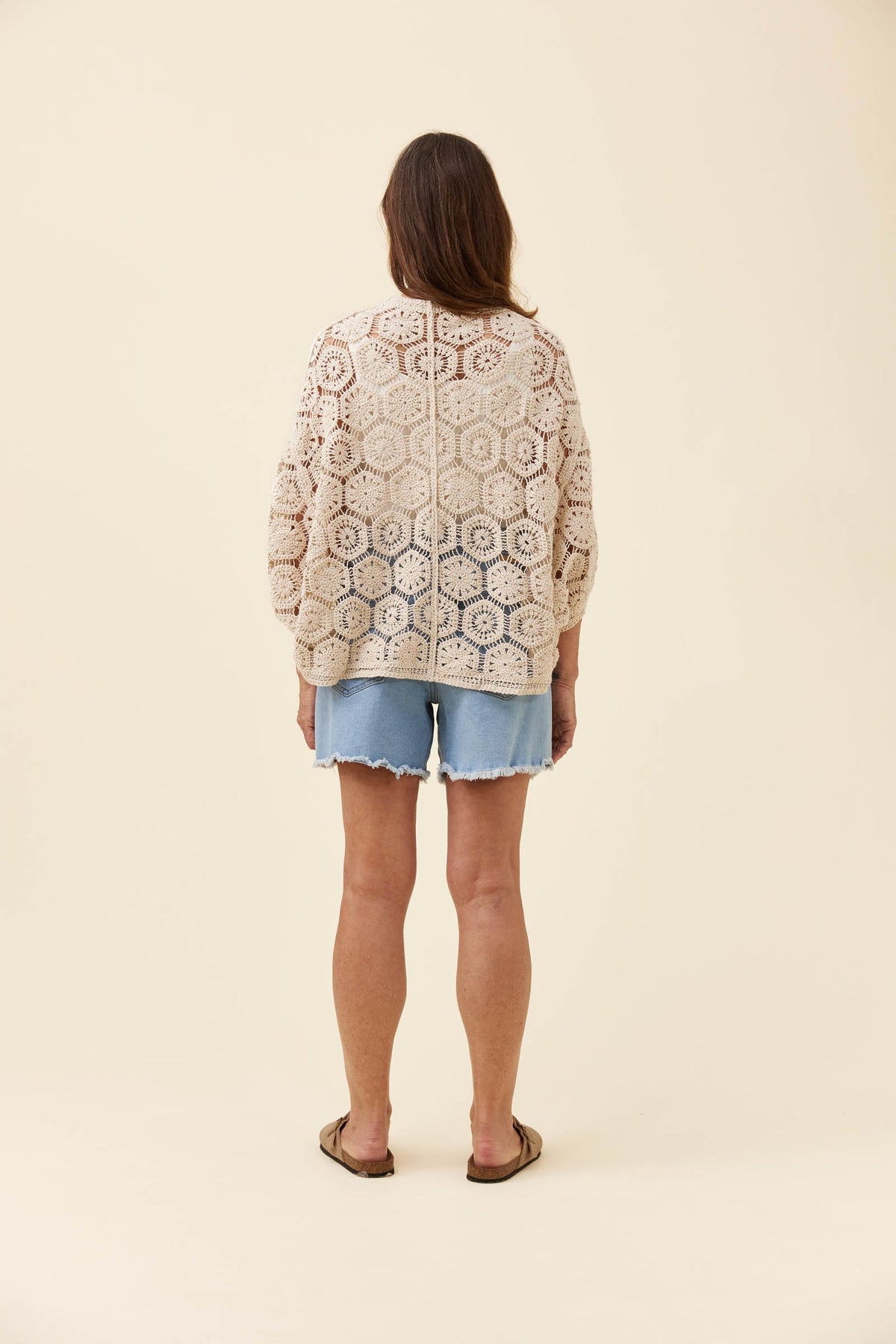 Maggie Crochet Cape
