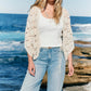 Maggie Crochet Cape
