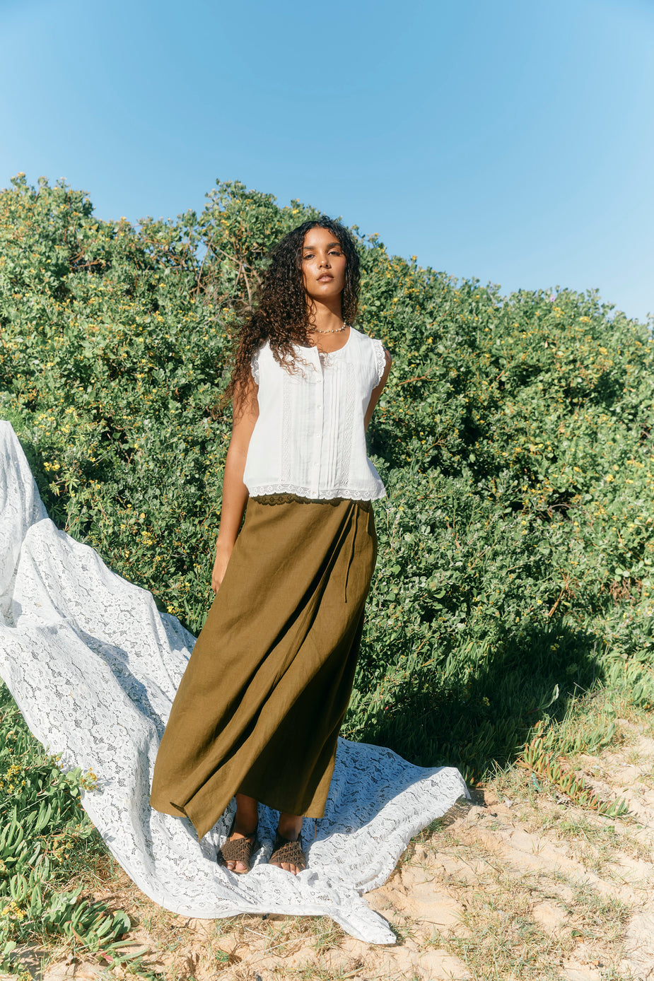 Anita Wrap Skirt