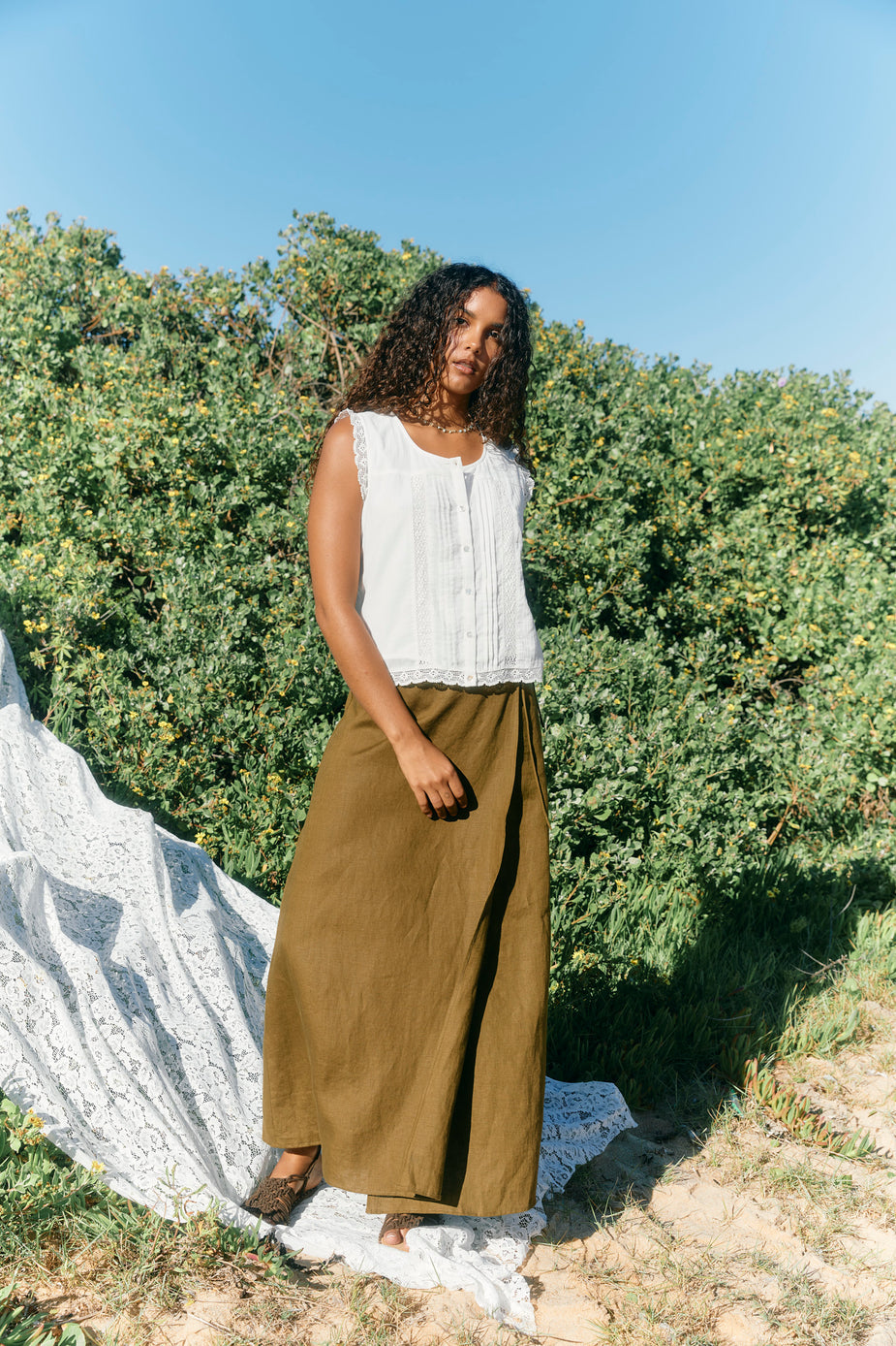 Anita Wrap Skirt
