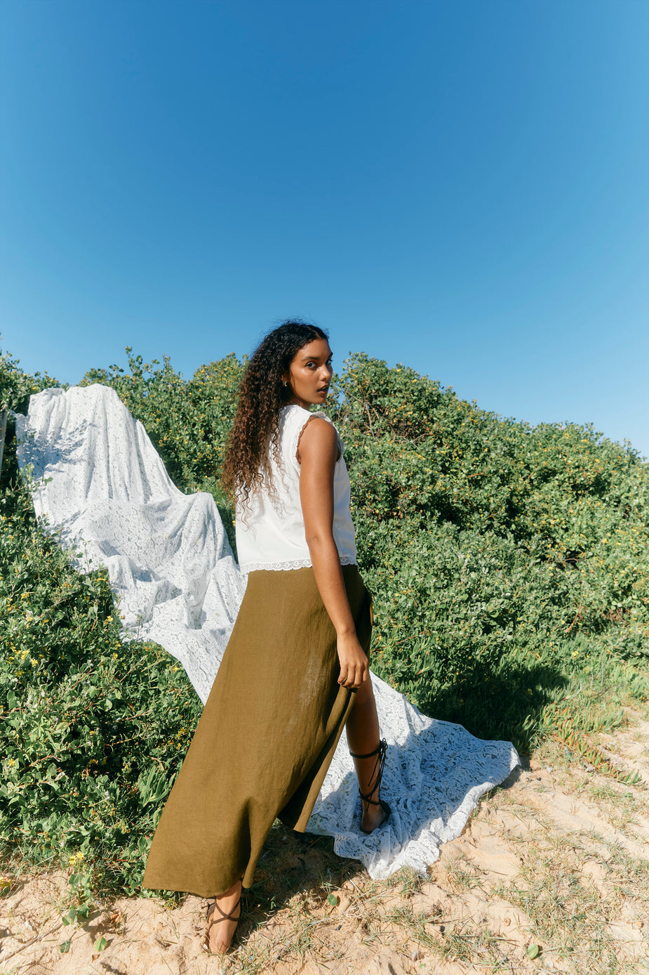 Anita Wrap Skirt