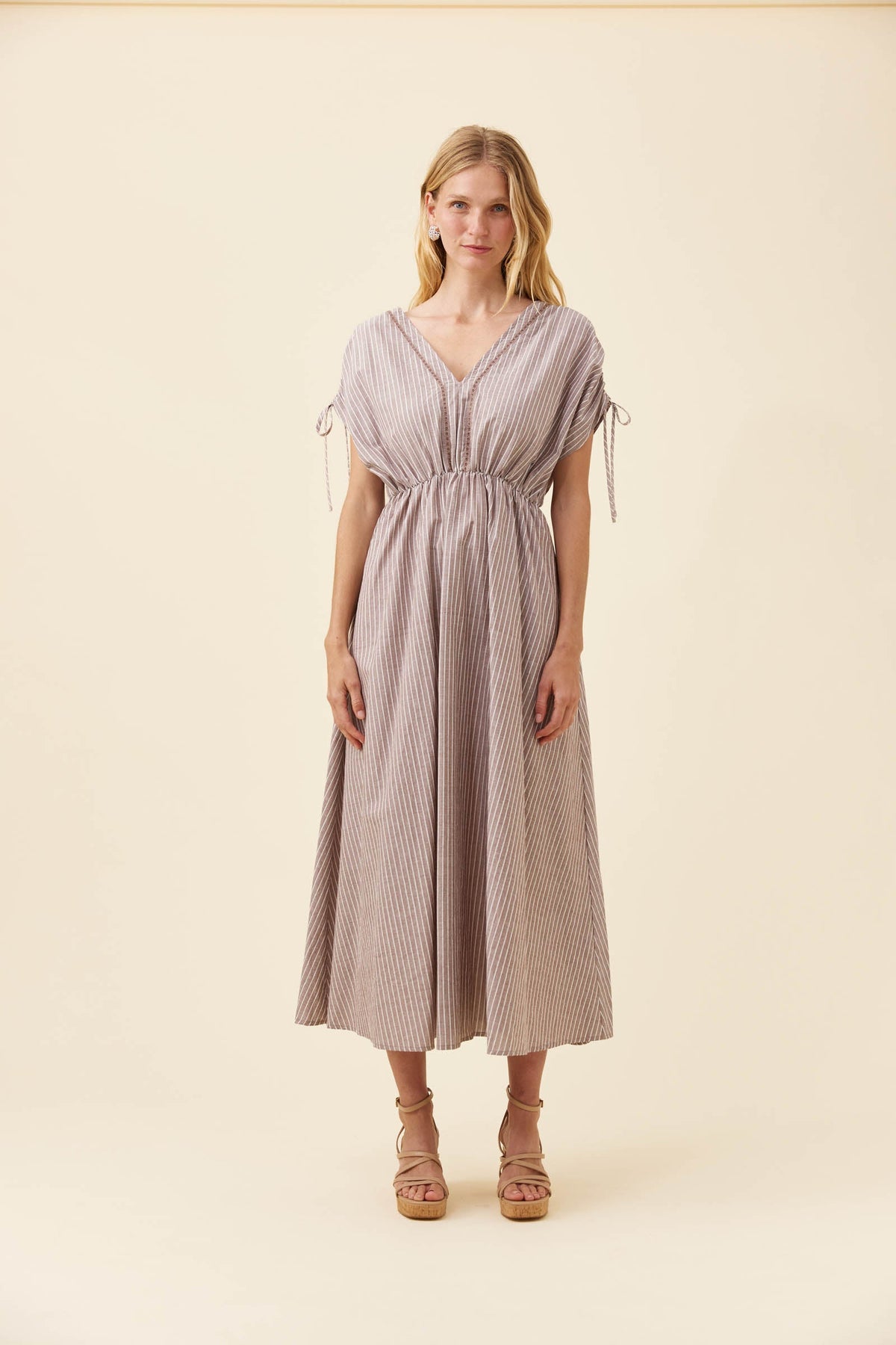 Lyndell Tie Maxi Dress