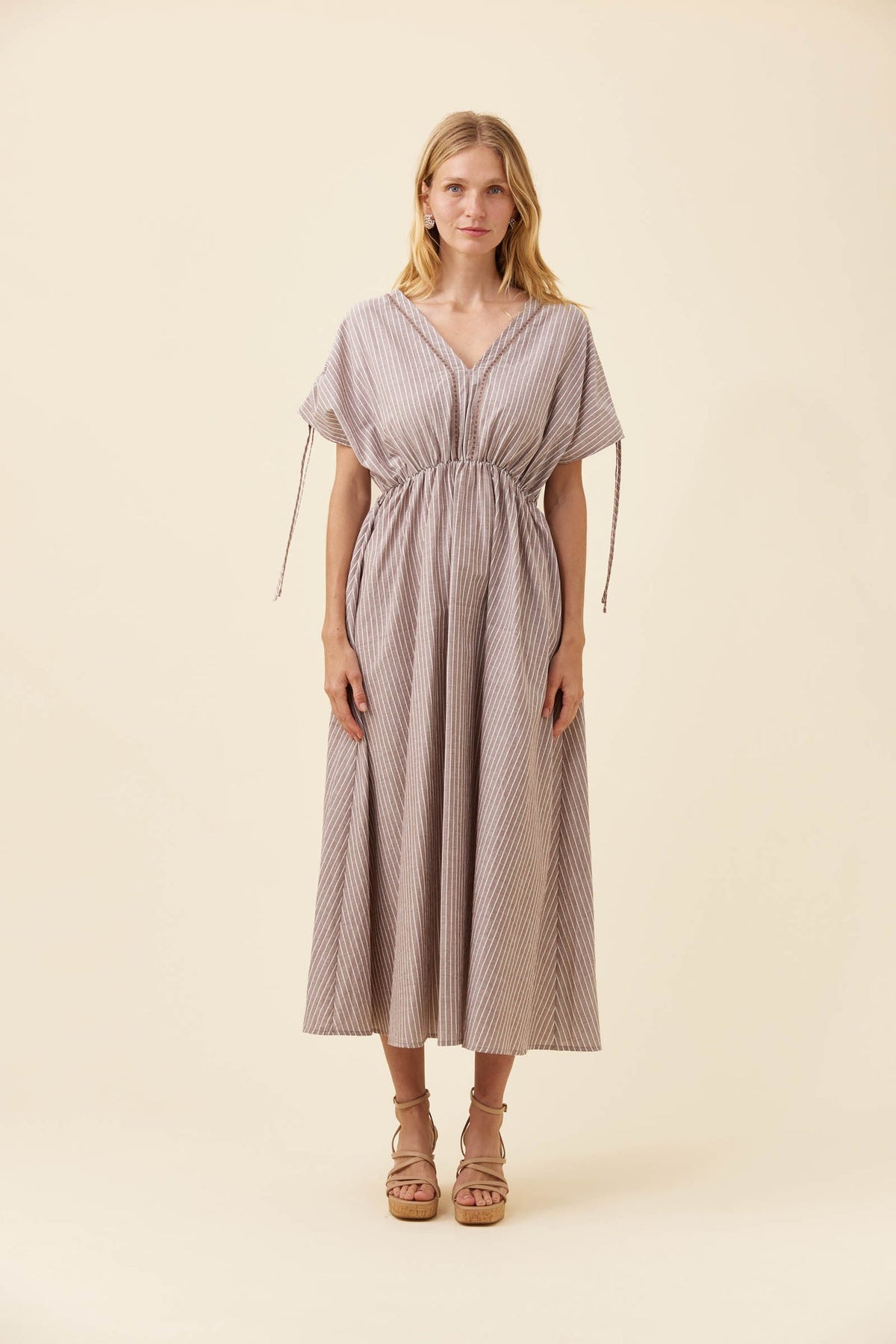 Lyndell Tie Maxi Dress