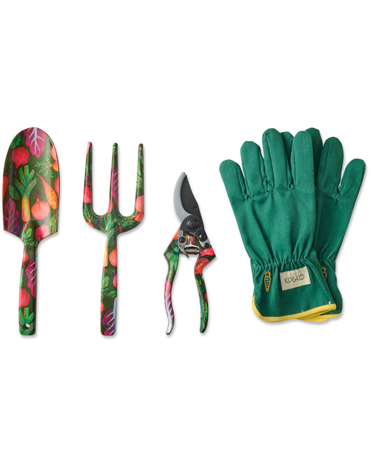 Veggie Soup Garden Tools And Glove Set