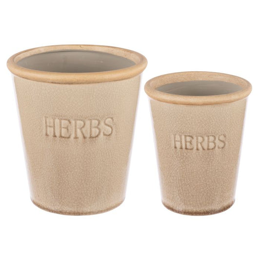 Provence Herb Pot