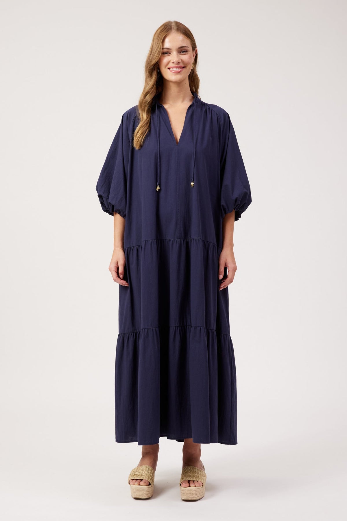 Crete Tiered Maxi Dress