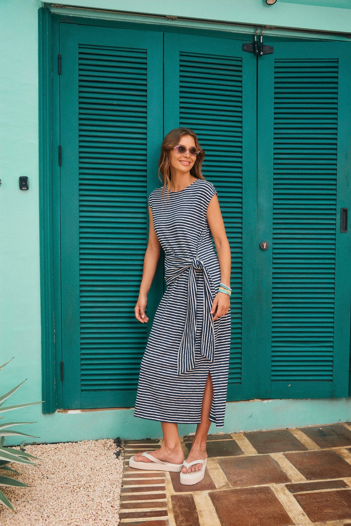 Tropea StripeTie Dress