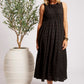 Sovana Rouched Maxi Dress